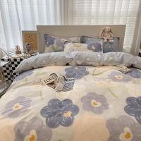 现代简约秋夏ins风四件套耐洗不起球学校宿舍三件套