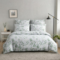 直销供货床上三件套件套北欧风印花磨毛套件