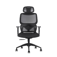 觅果(MIGUO) C5人体工学转椅 坐躺两用电脑椅家用办公椅学习椅 黑 无腿托