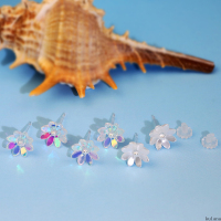 kulana不易过敏波斯菊耳钉养耳洞耳夹款无耳洞无痛