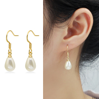 kulana夏季新品珍珠吊坠耳环气质高级感耳饰女
