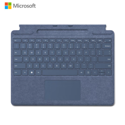 微软 Surface Pro宝石蓝专业键盘 适用Pro11 /Pro10 /Pro9 /Pro8 /X可搭配超薄触控笔2