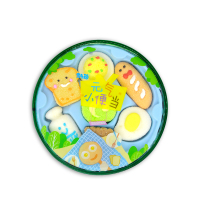 果历琦 卡通造型棉花糖创意礼盒装软糖幼儿园儿童分享糖果巧克力 休闲零食 元气小便当 果汁棉花糖 休闲食品