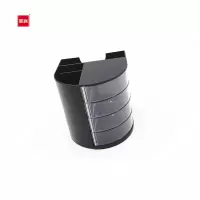 宝客 BK-368 多功能笔筒 黑色 10个/组