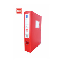 宝客 BK-413 红色原料档案盒 5.5cm A4 红色 10个/组
