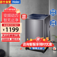 海尔(Haier)XQB90-BM12699 9公斤直驱变频一级能效节能家用波轮洗衣机全自动洗衣机智能预约桶自洁神童
