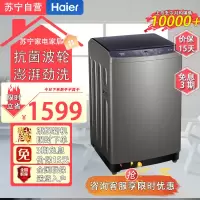 海尔(Haier)XQB100-BZ206 10公斤 大容量 变频 全自动 家用 波轮洗衣机 除菌螨 1级能效