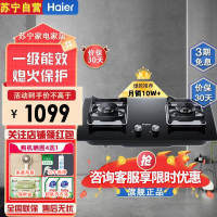 海尔(Haier)JZT-Q2BE5(12T)天然气燃气灶精准火候控制系统,5.2kW大火力,熄火保护,五重防爆技术