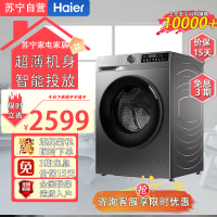 海尔(Haier)EG100BD39S 10公斤滚筒洗衣机全自动变频六维减震1.1超高洗净比变频智能投放巴氏温护除菌