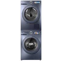 小天鹅(LittleSwan)10kg水魔方滚筒洗衣机 护形护色净渍除毛纯平全嵌AI智能投放+TH10VE20烘干机