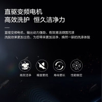 海尔全自动波轮洗衣机XQB120-BA20A0 12千克大容量星蕴银不锈钢内桶一级能效独立式设计