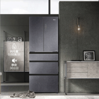 1 海尔超薄零嵌425升全空间保鲜多门冰箱全温区变温星蕴银设计