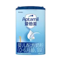 爱他美(Aptamil) 婴儿配方奶粉(0–6月龄,1段) 800g