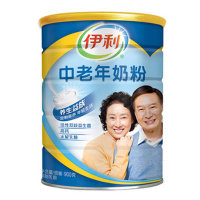 伊利欣活中老年奶粉800克罐装成人奶粉营养早餐冲饮 活性益生菌送礼佳选