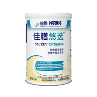 雀巢佳膳悠选原佳膳优选全营养配方奶粉400g 中老年成人营养补充膳食纤维