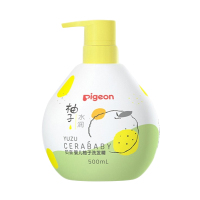 贝亲(Pigeon)婴儿洗发水洗发露 儿童洗发水 含神经酰胺 柚子系列500ml IA253