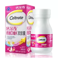 钙尔奇钙维D维K软胶囊84粒 1.05g/1粒 碳酸钙成人中老补钙28粒*3