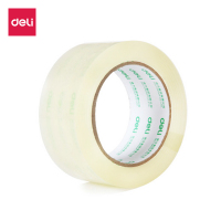 得力(deli) 30205透明胶带 4.8cm*100y不断粘性 单卷装