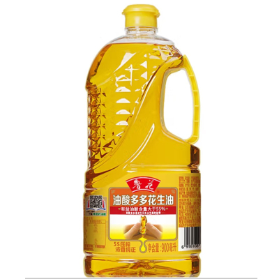 鲁花油酸多多花生油 900ml