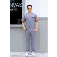 尹潮男女夏季短袖劳保服XD-1902工作服套装 XXL码SD-S3103