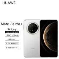 HUAWEI 华为 Mate 70 Pro+ 手机 华为鸿蒙智能手机 羽衣白 16GB+512GB 官方标配