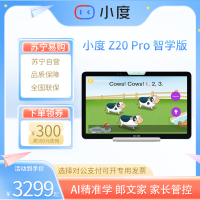 小度学习机Z20Pro智学版 小学到高中学生平板电脑 百度文心大模型 AI精准学 郎文家 家长管控