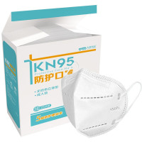 大麦有品 KN95口罩 独立包装无纺布立体5层防护口罩防尘防雾霾口罩 1只装 A201
