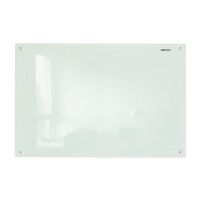 得力白板 钢化玻璃白板挂式磁性写字板大黑板教学培训会议办公 钢化玻璃挂式(60*90cm)8735B
