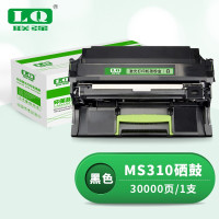 联强 MS310 硒鼓 适用利盟 MS410/510d/MS610/415DN/MX310DN/611 打印量30000页 (单位:支) 黑色