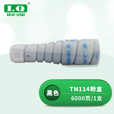 联强 TN114 粉盒 适用柯尼卡美能达Bizhub 162/163V/183/210/211 打印量6000页 (单位:支) 黑色