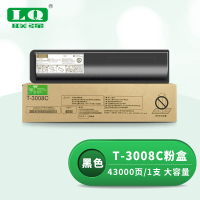 联强 T-3008C 粉盒 适用东芝2508A/3008A/3508A/4508A/5008A 打印量43000页 (单位:支) 黑色