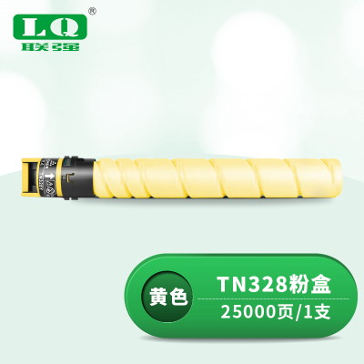 联强 TN328 粉盒 适用柯美C250/C300i/C360i/C7130i 打印量25000页 (单位:支) 黄色