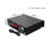 SHENG CHUANG-A812音响功放机会议音频视频功放音频动环采集器交换机,适用于会议、商场等