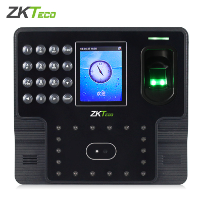 中控智慧(ZKTeco)iFace1021 面部指纹人脸混合识别考勤机 签到打卡机