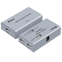 海康威视 DT-7014A USB网络延长器长距离信号放大USB2.0网线传输器50米