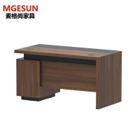 麦格尚 文员台MGS-ZTBD009B 简约现代板式班台 单人经理主管商务办公桌 1400*700*750