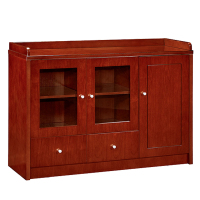 麦格尚 实木餐边柜茶水柜S701H12H新胡桃色1200*400*850 新胡桃色