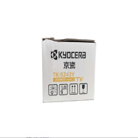 京瓷(KYOCERA) TK-5243Y 黄色墨粉/墨盒 适用M5526cdn/M5526cdw打印机墨粉盒 单个装