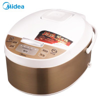 美的(Midea) MB-FD4019A 电饭煲4L智能预约家用保温 黄晶内胆 10小时预约 单台 装