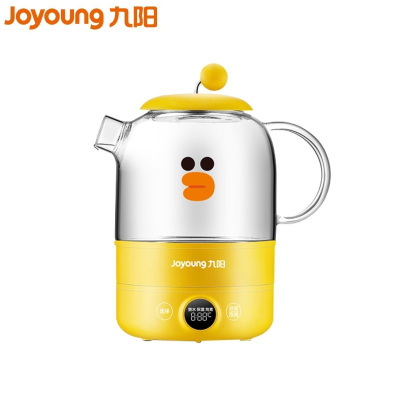 九阳(Joyoung) K08-D601 黄色 莎莉鸡 养生壶煮茶器电水壶热水壶烧水壶0.8L小容量