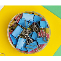 百利文(Bailiwen) 带尾夹[15mm-25mm] 各种大小 24个/筒