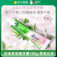 好来(原黑人)牙膏双重薄荷175g家庭用套装清新口气含氟