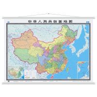 中国地图挂图( 1.5米*1.1米 办公室书房专用挂图 )