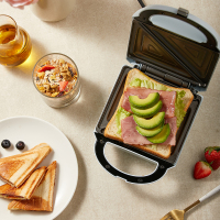小熊DBC-P05N2电饼铛 三明治机家用早餐机全自动华夫饼机