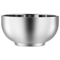 304不锈钢碗 11.5cm双层加厚隔热汤碗饭碗学生碗 耐摔耐用GJ115-1
