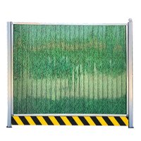 企采严选 0.5mm 单层彩钢瓦围挡2.8高(含安装施工)一平方米单价