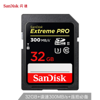闪迪(SanDisk)SD 300X 32G存储卡