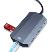 大迈(DM)CHB015 ype-C扩展坞转HDMI转接头网线接口转换器