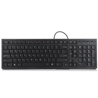 联想(lenovo) K5819有线键盘 电脑键盘 笔记本键盘单键盘 黑色