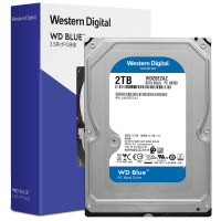 西部数据(Western Digital)蓝盘 2TB SATA6Gb/s 256MB 5400RPM 台式机械硬盘